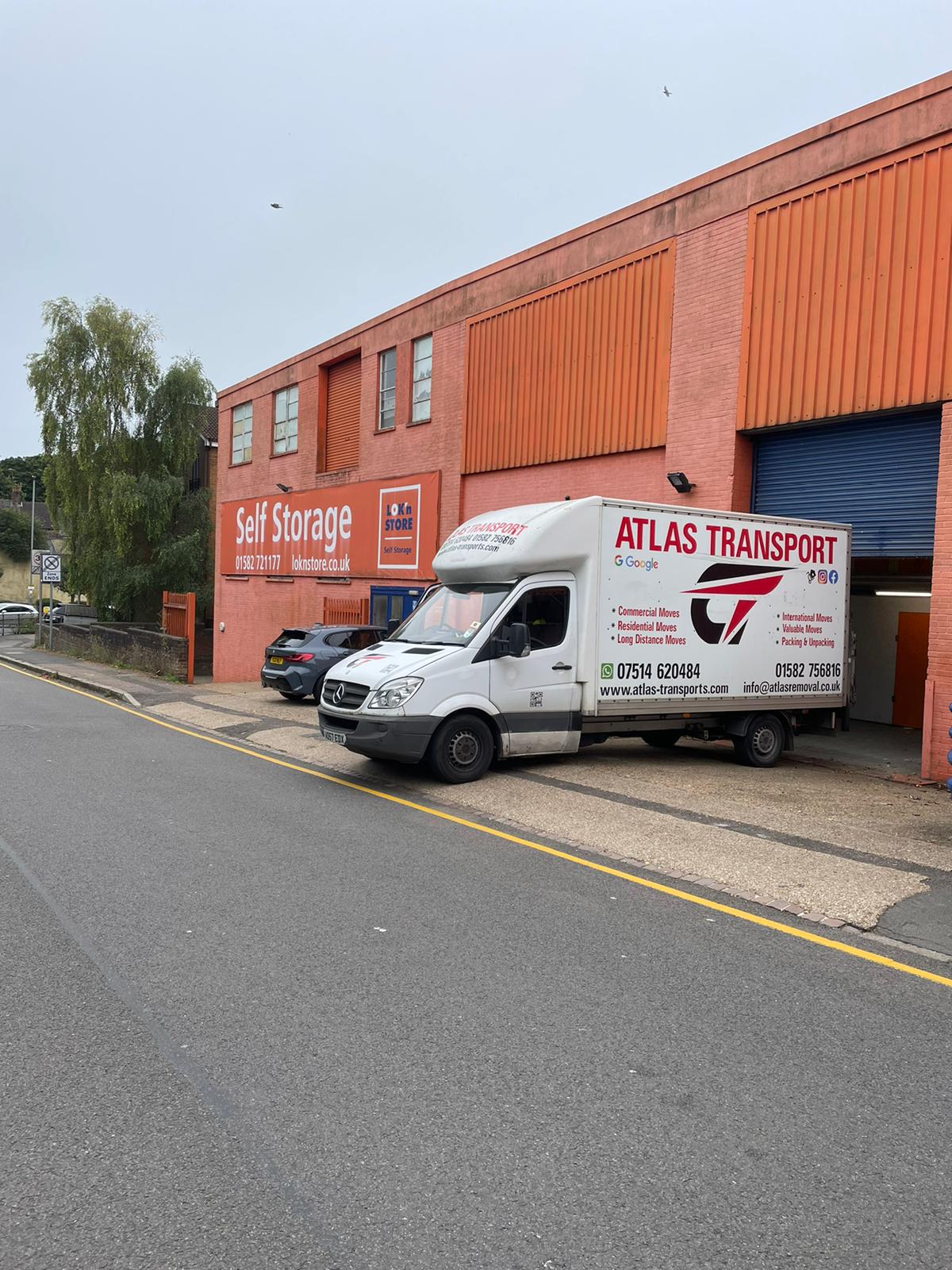 Atlas Transports a well-known man and van Luton UK based company