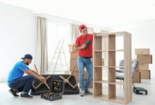 Hire a man & van - assembling & dismanteling
