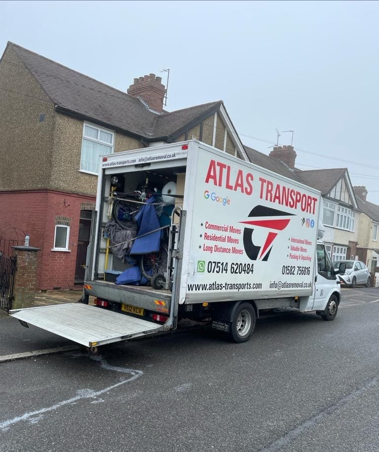 We at Atlas Transport in Luton are a man & van company